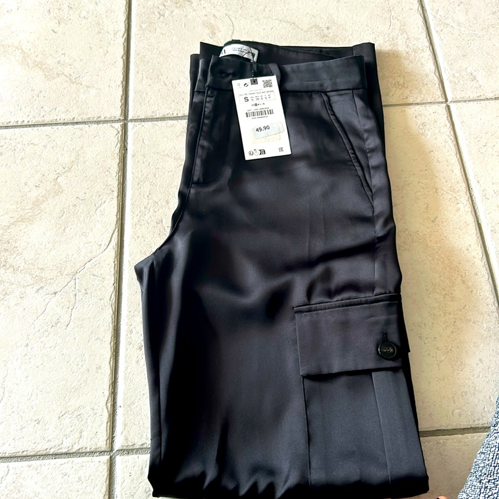 Zara silk pants